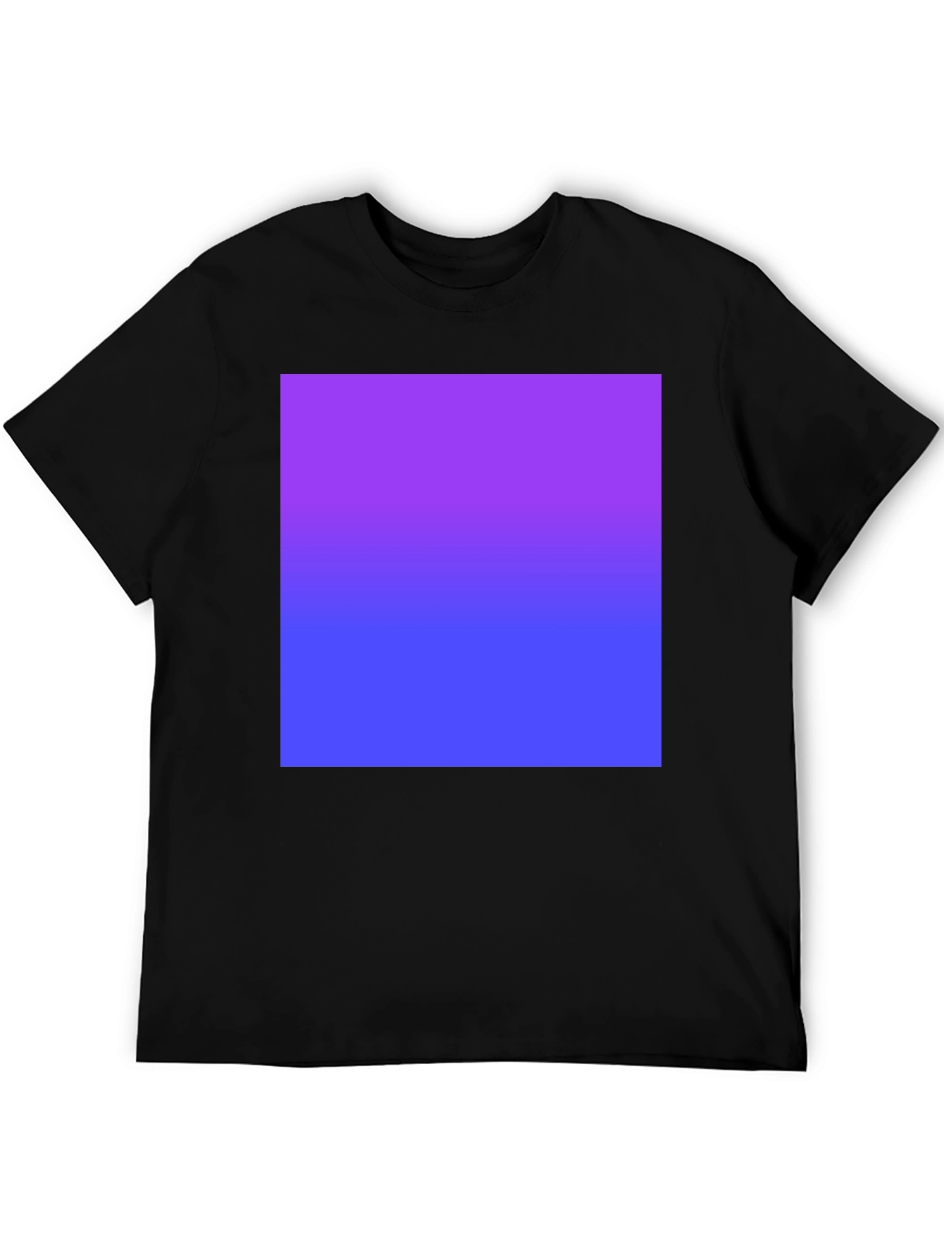 Gradient T-Shirt - Purple to Blue