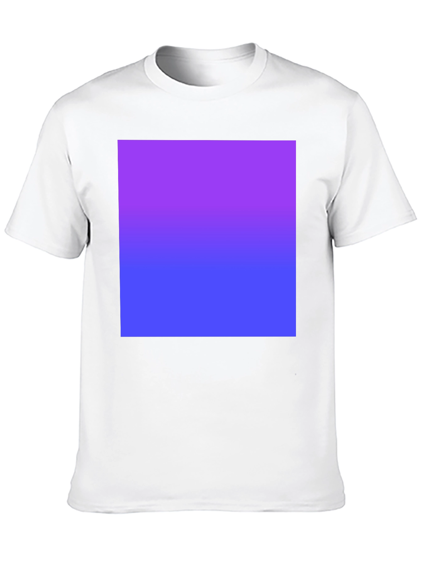 Gradient T-Shirt - Purple to Blue