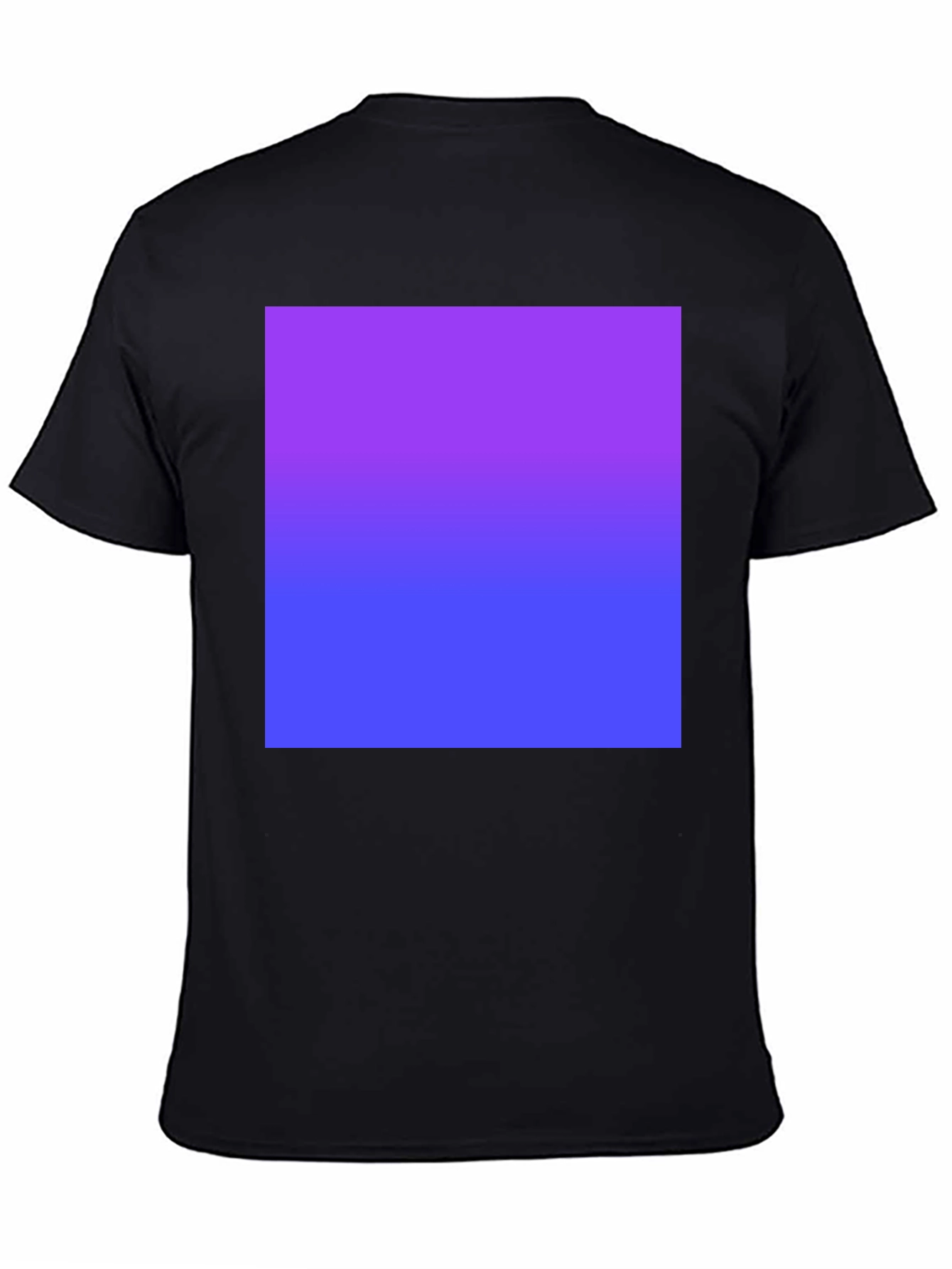 Gradient T-Shirt - Purple to Blue
