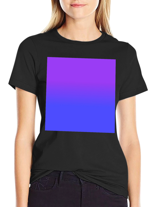 Gradient T-Shirt - Purple to Blue