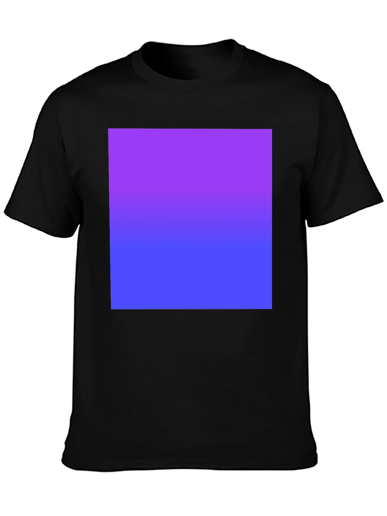 Gradient T-Shirt - Purple to Blue