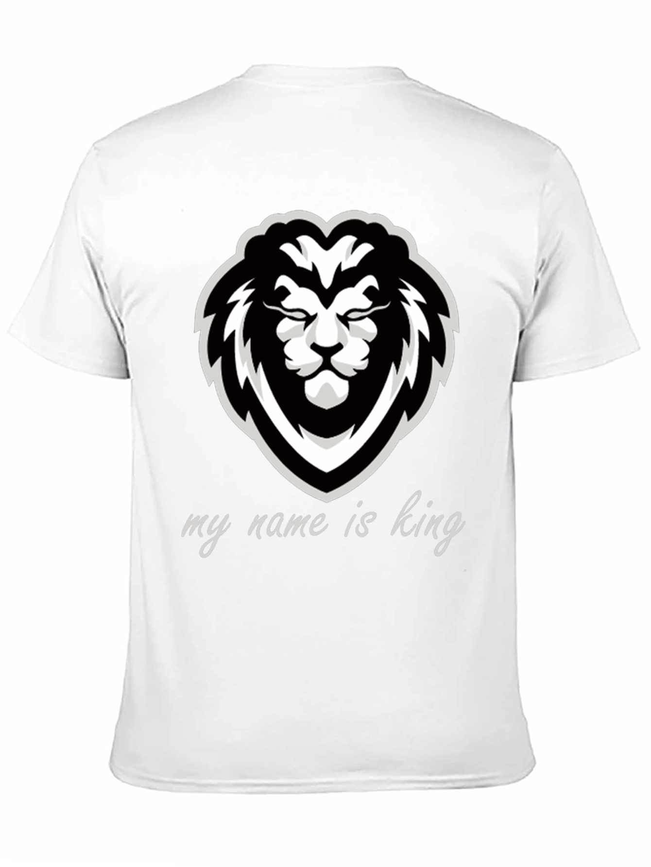 King Lion Graphic Tee - Black