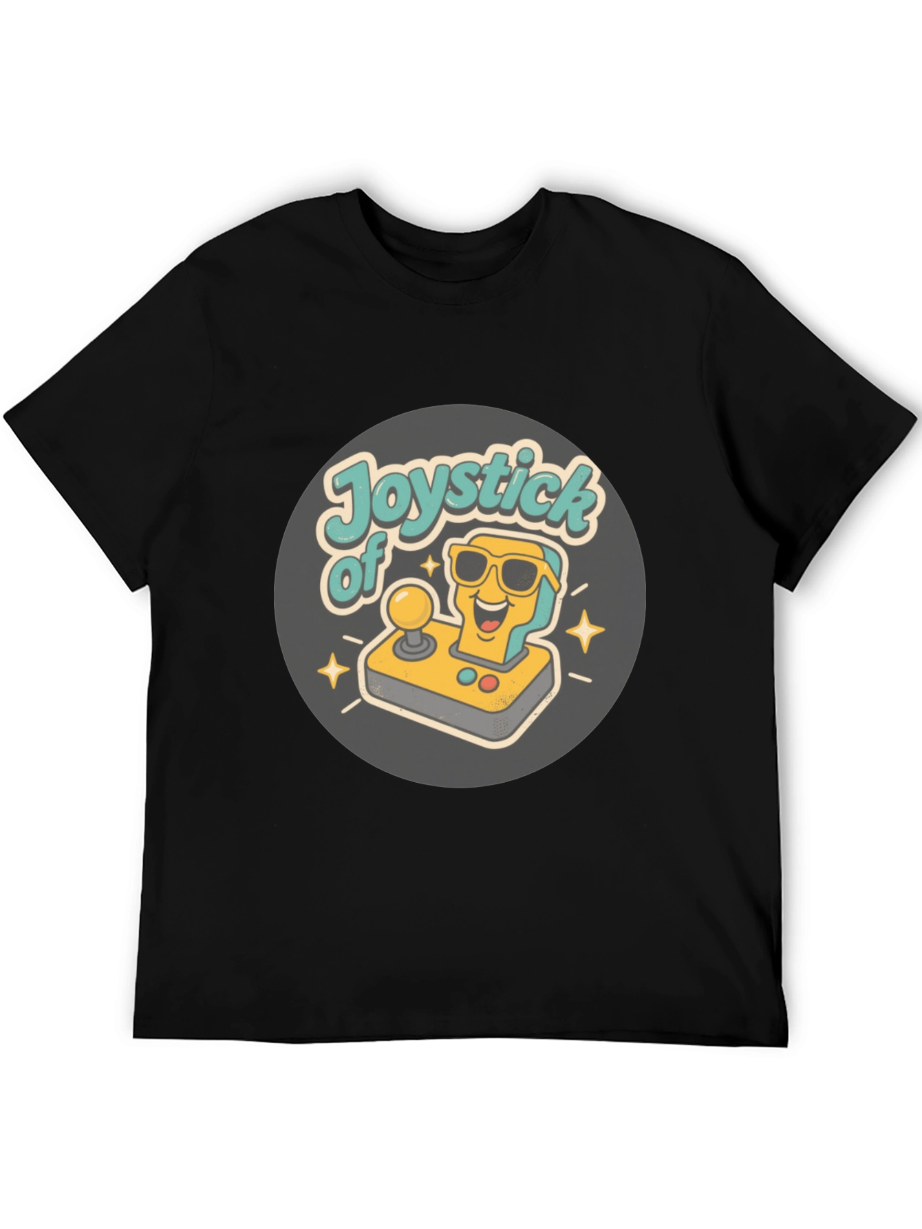 Retro Gaming Joystick T-Shirt - Classic Gamer Tee