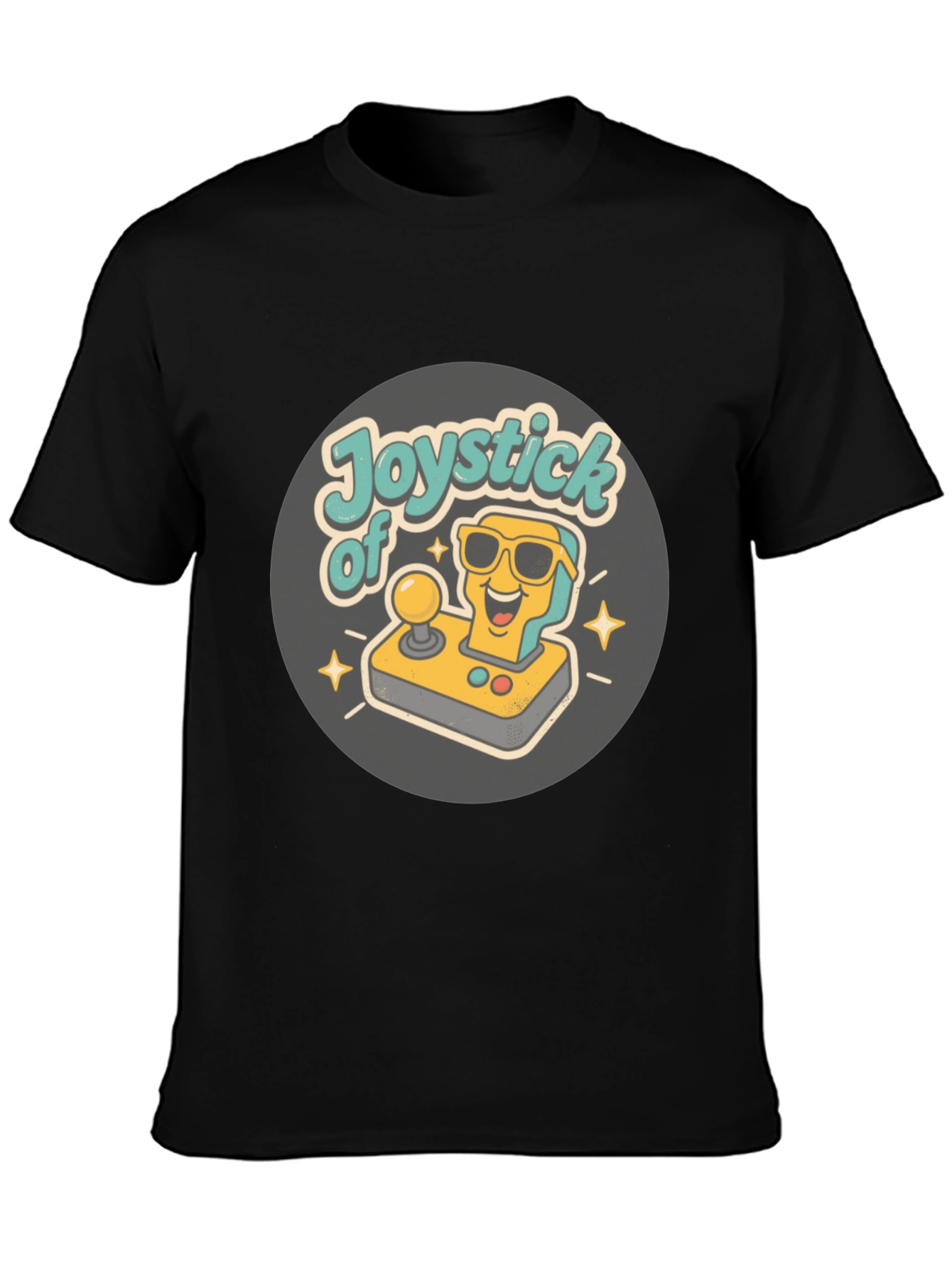 Retro Gaming Joystick T-Shirt - Classic Gamer Tee