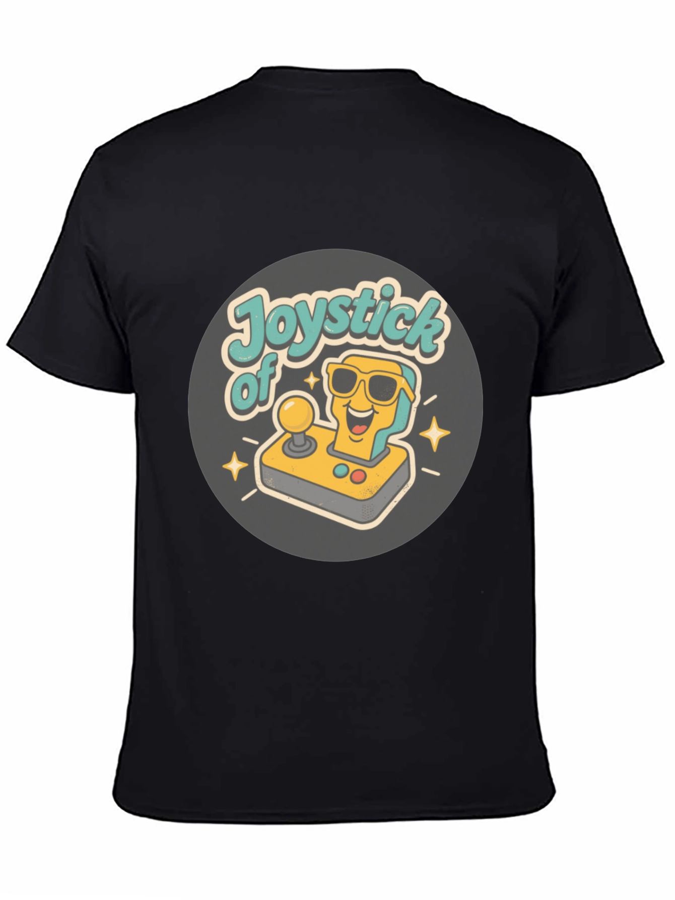 Retro Gaming Joystick T-Shirt - Classic Gamer Tee