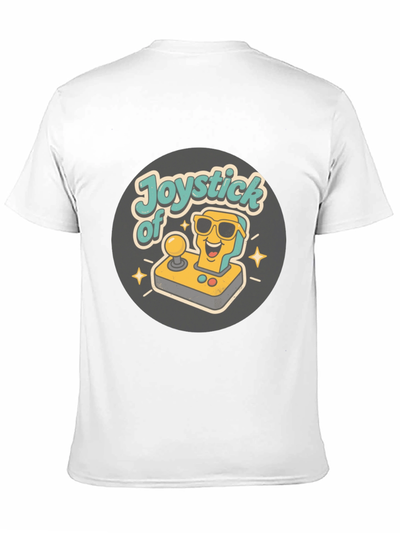 Retro Gaming Joystick T-Shirt - Classic Gamer Tee
