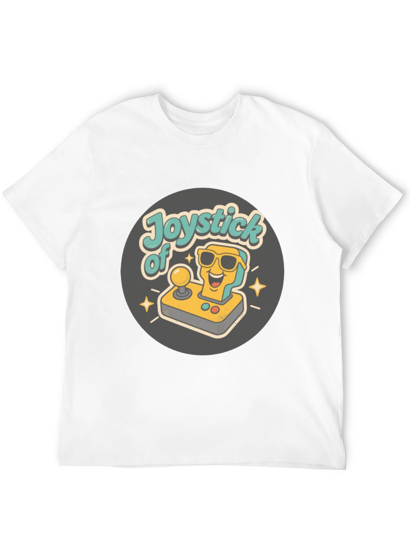 Retro Gaming Joystick T-Shirt - Classic Gamer Tee