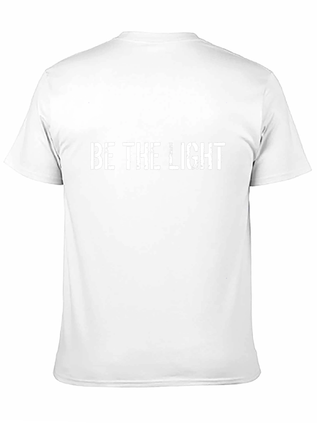 Be The Light Black Graphic T-Shirt