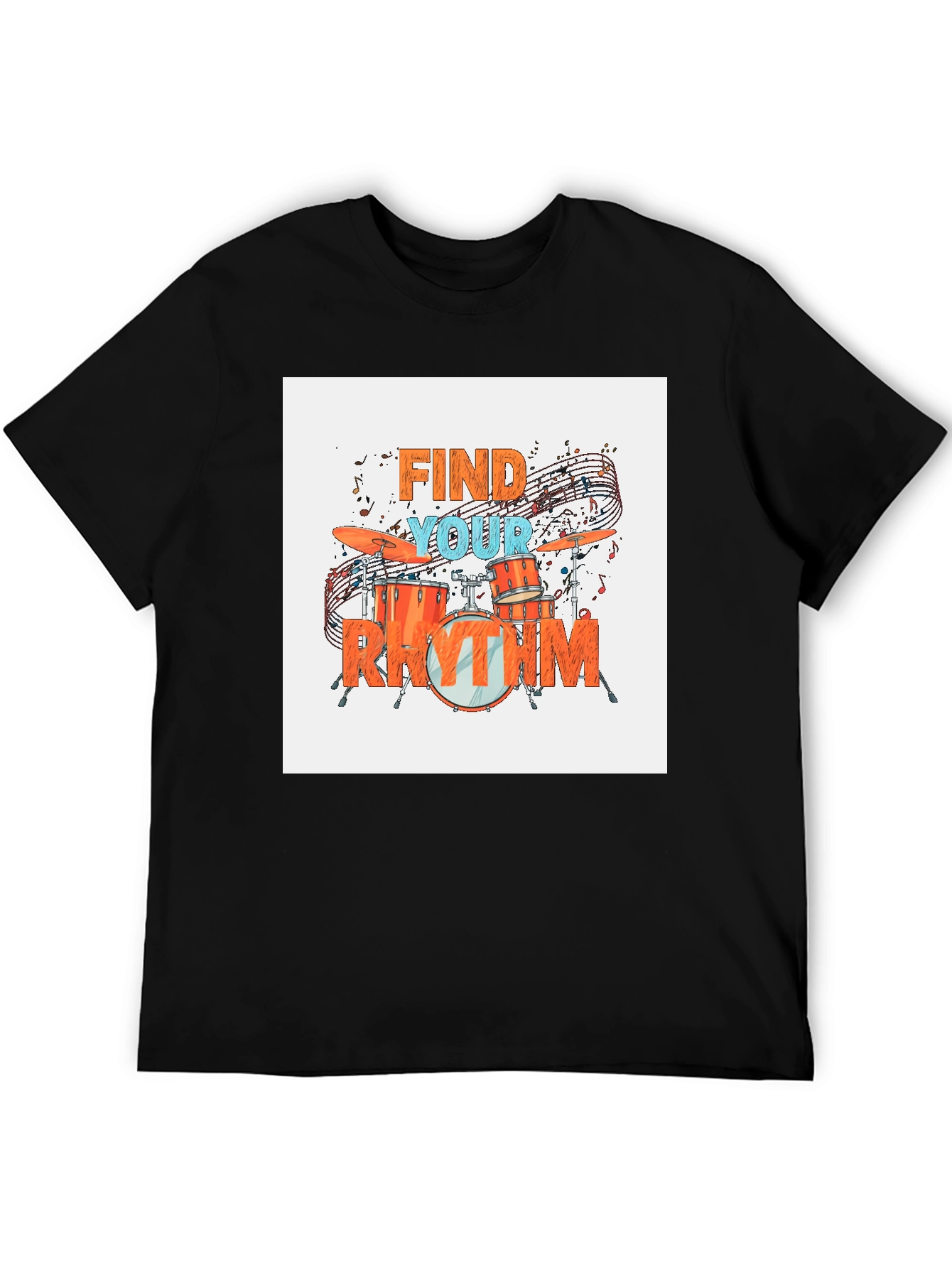 Find Your Rhythm Drum T-Shirt
