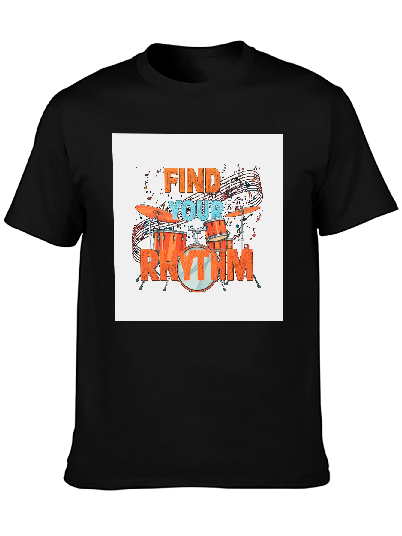 Find Your Rhythm Drum T-Shirt