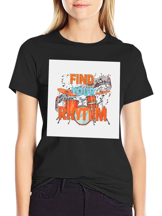 Find Your Rhythm Drum T-Shirt