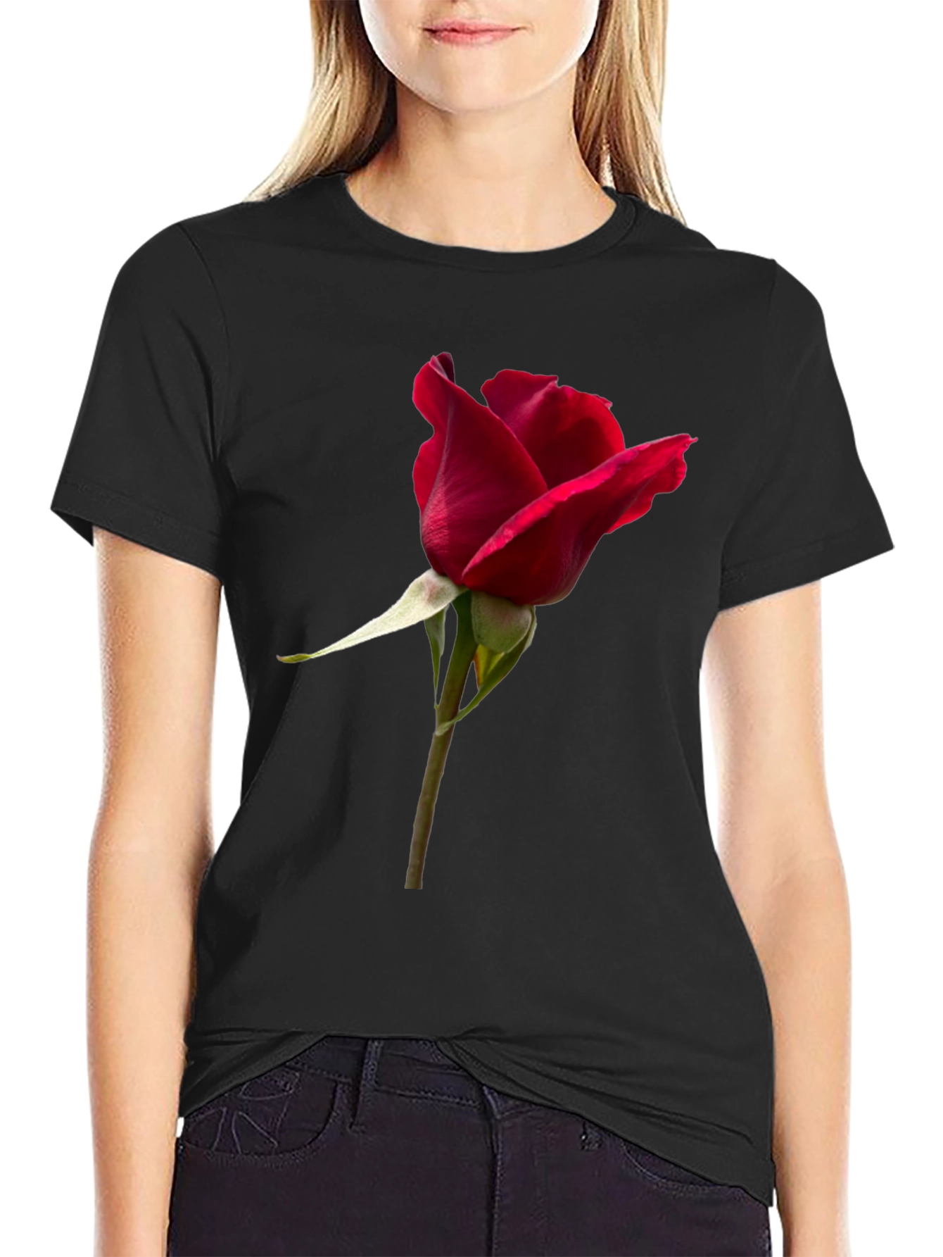 Rose Graphic T-Shirt