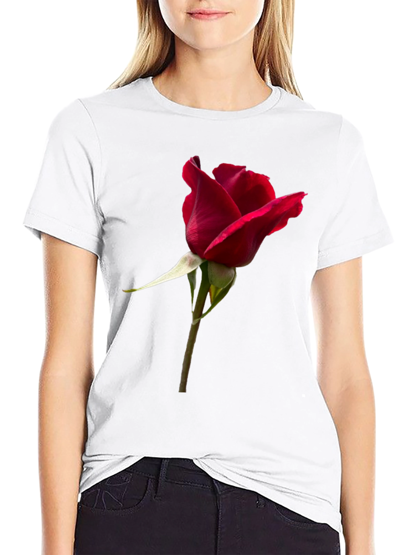 Rose Graphic T-Shirt
