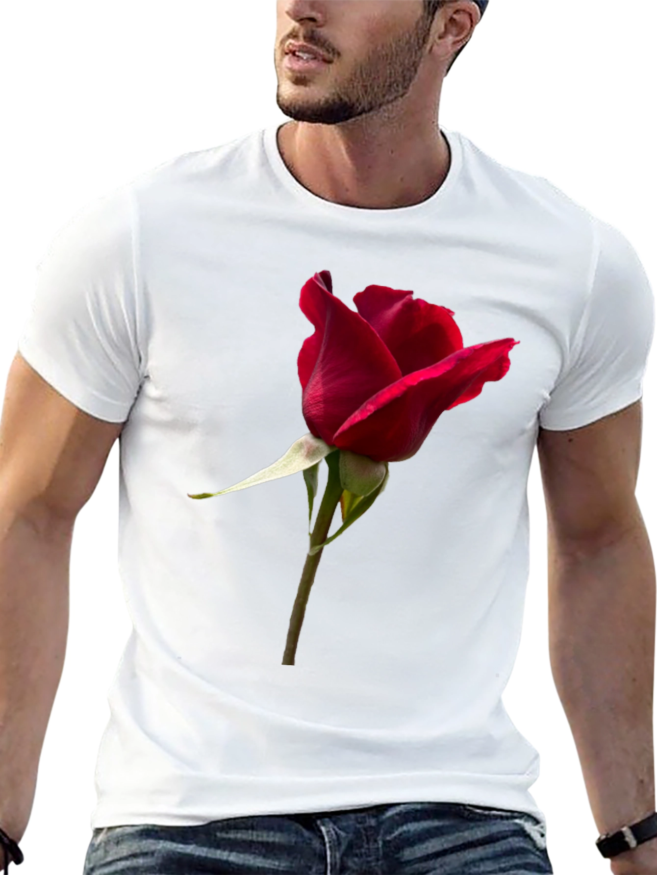 Rose Graphic T-Shirt