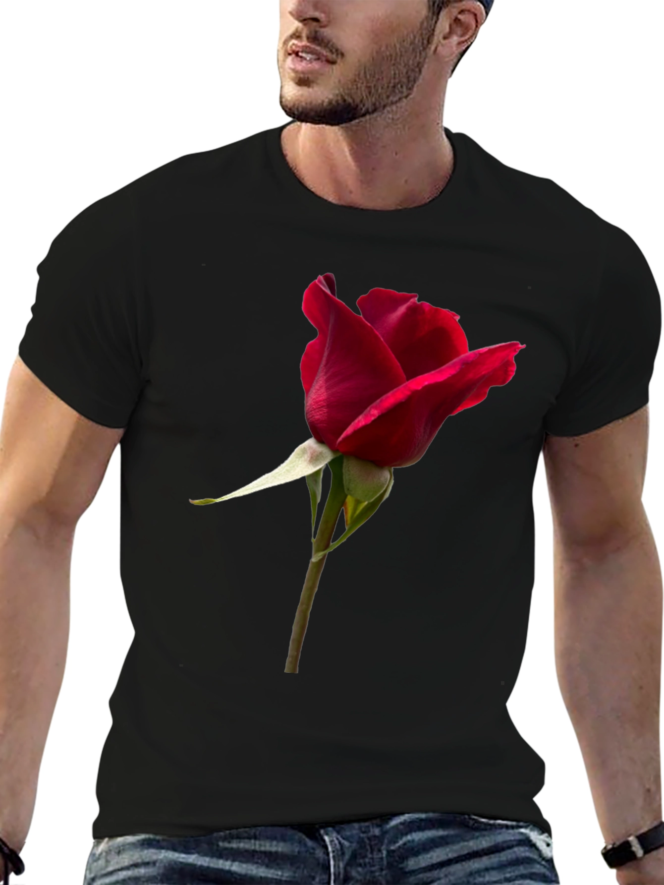 Rose Graphic T-Shirt