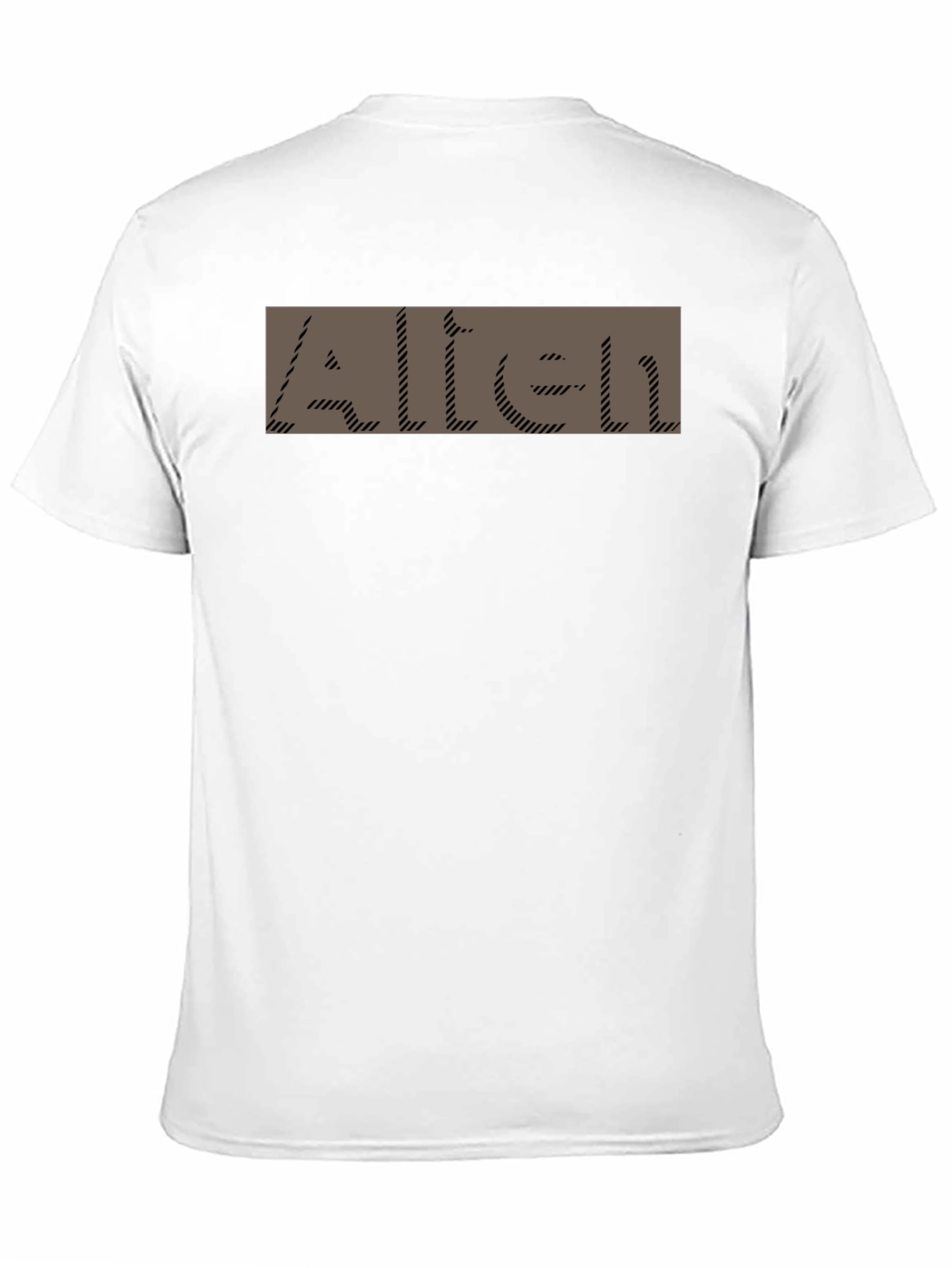 Mens Alien Graphic Print Black T-Shirt