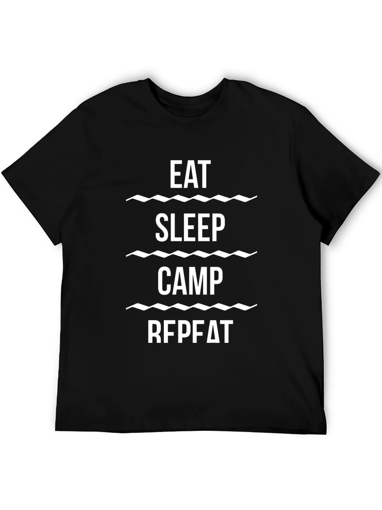 Eat Sleep Camp Repeat T-Shirt