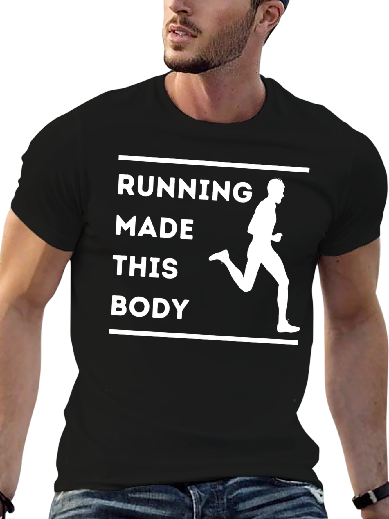 Running Made This Body T-Shirt - Fitness Motivation