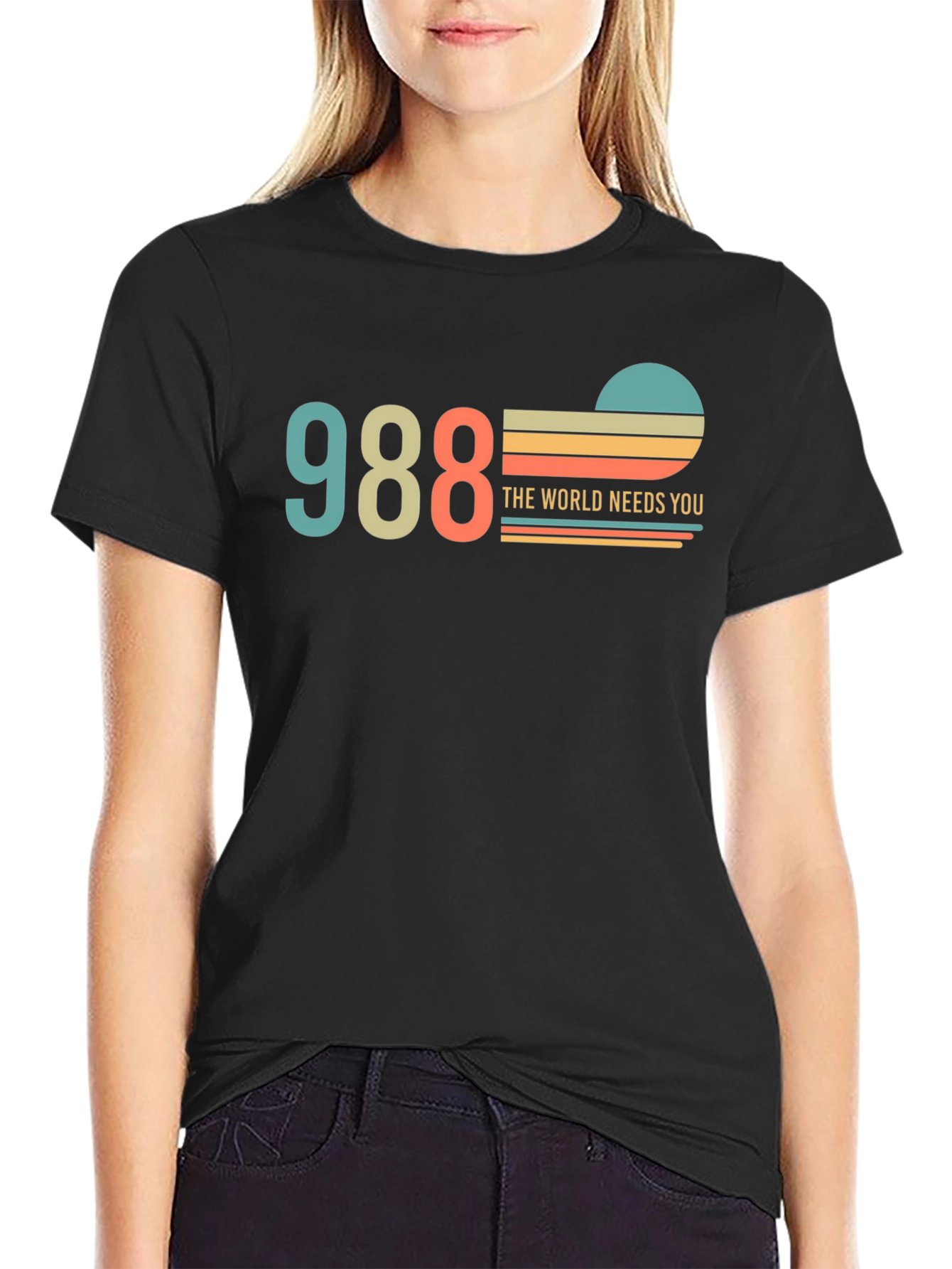 988 The World Needs You Graphic T-Shirt