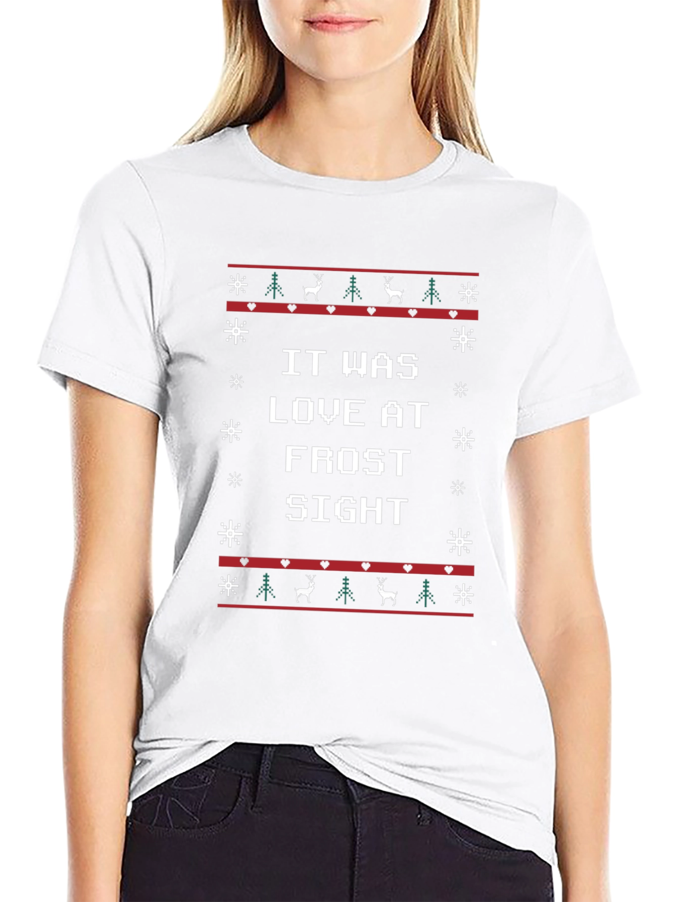 It Was Love At Frost Sight Christmas T-Shirt