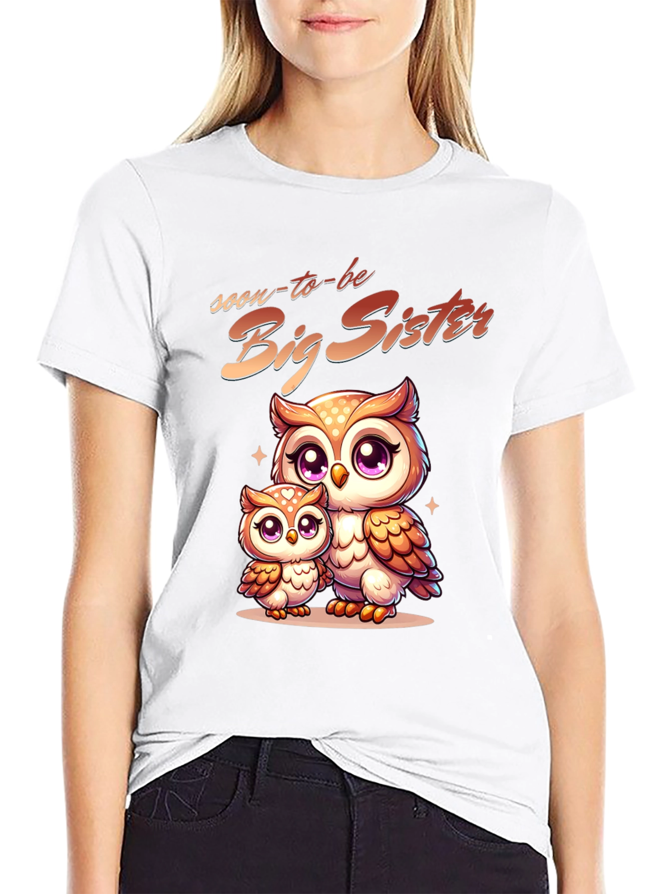 Big Sister Owl Tee