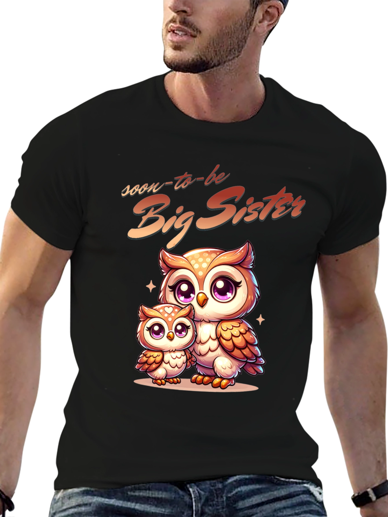 Big Sister Owl Tee