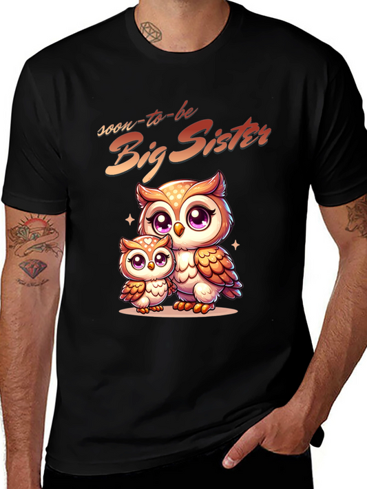 Big Sister Owl Tee