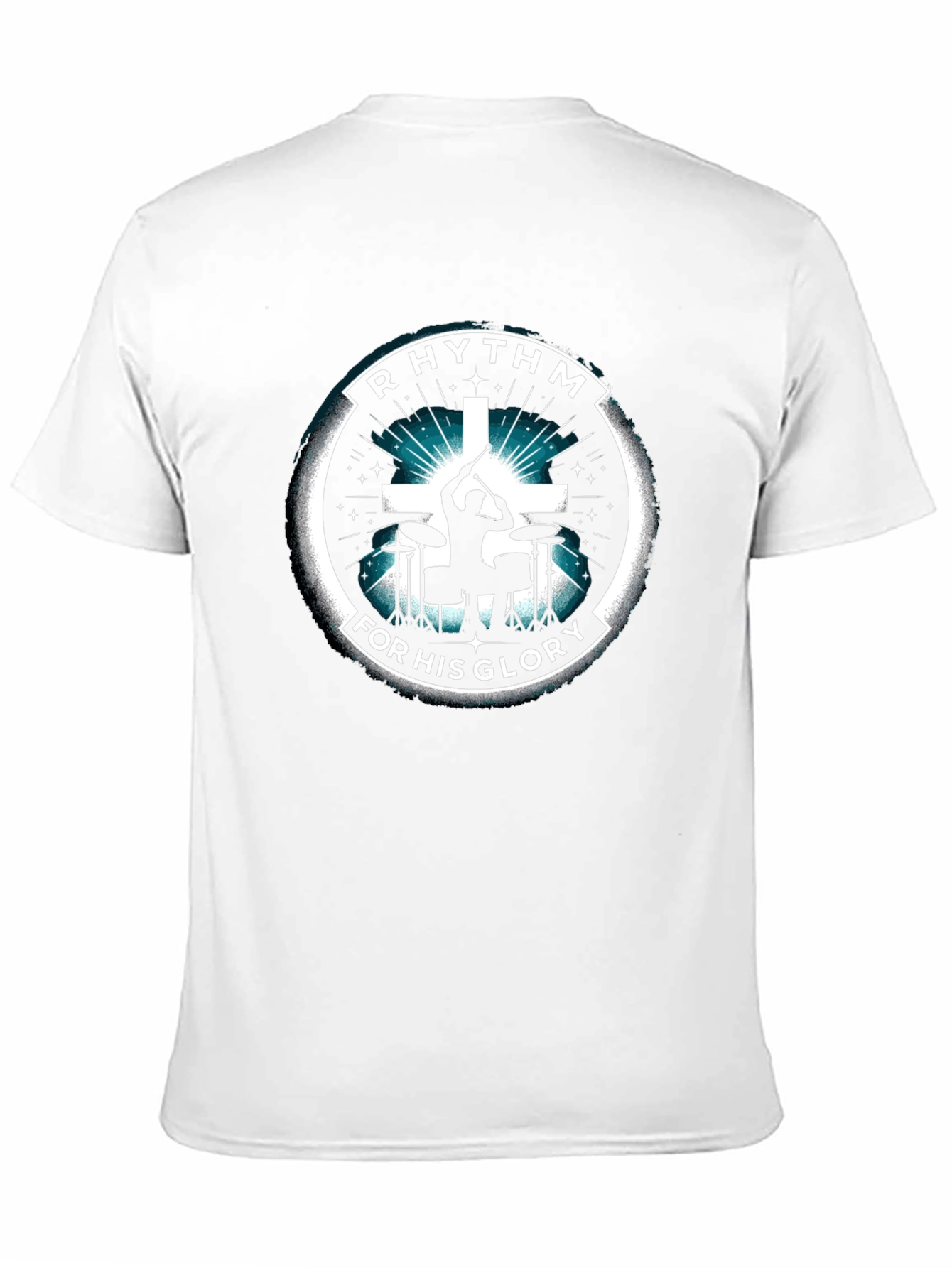 Rhythm For His Glory Black T-Shirt