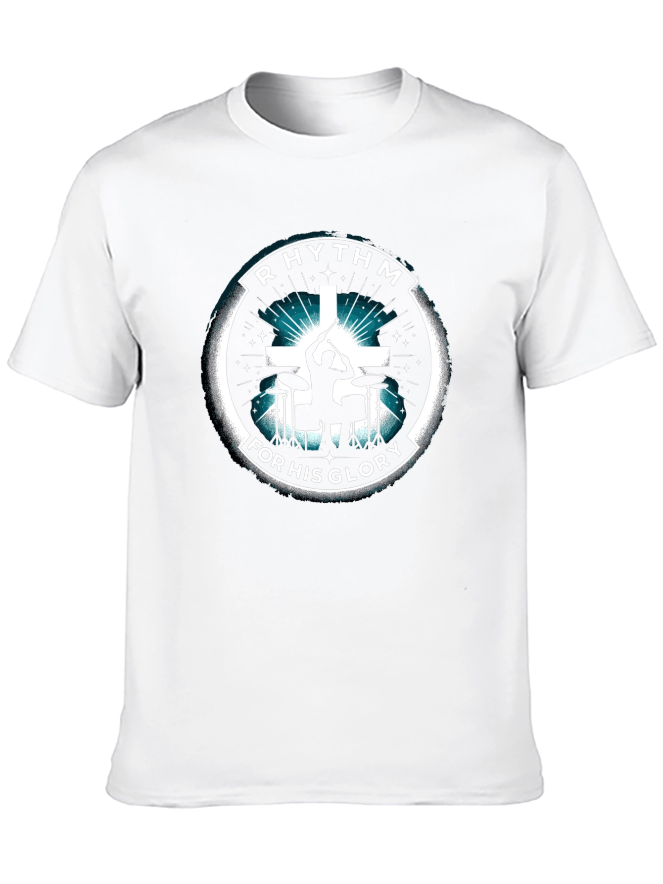 Rhythm For His Glory Black T-Shirt