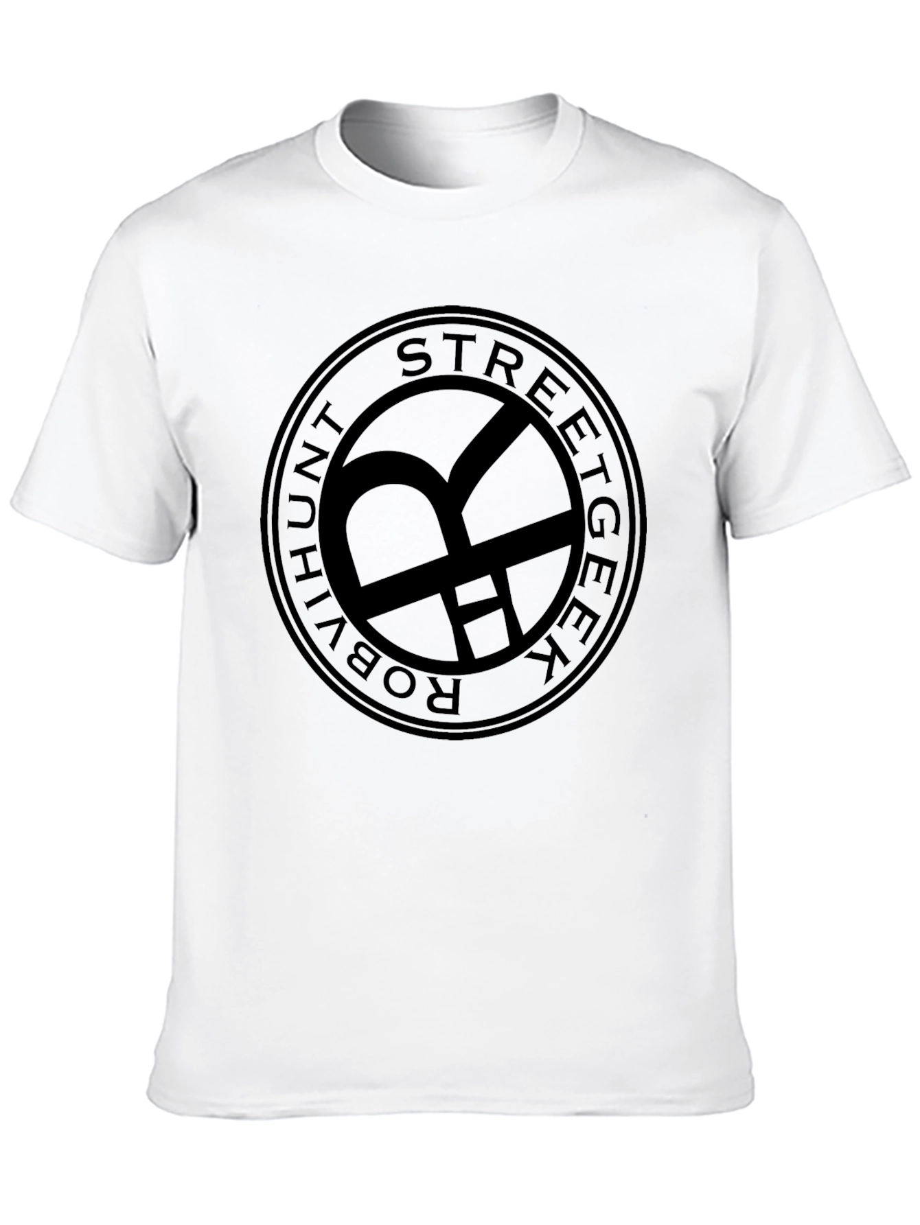 Streetgeek Robvihunt Black T-Shirt