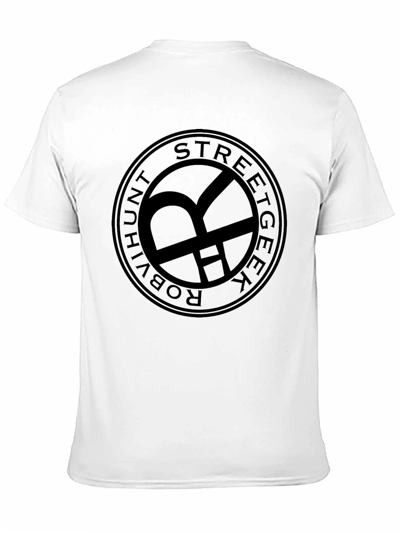 Streetgeek Robvihunt Black T-Shirt