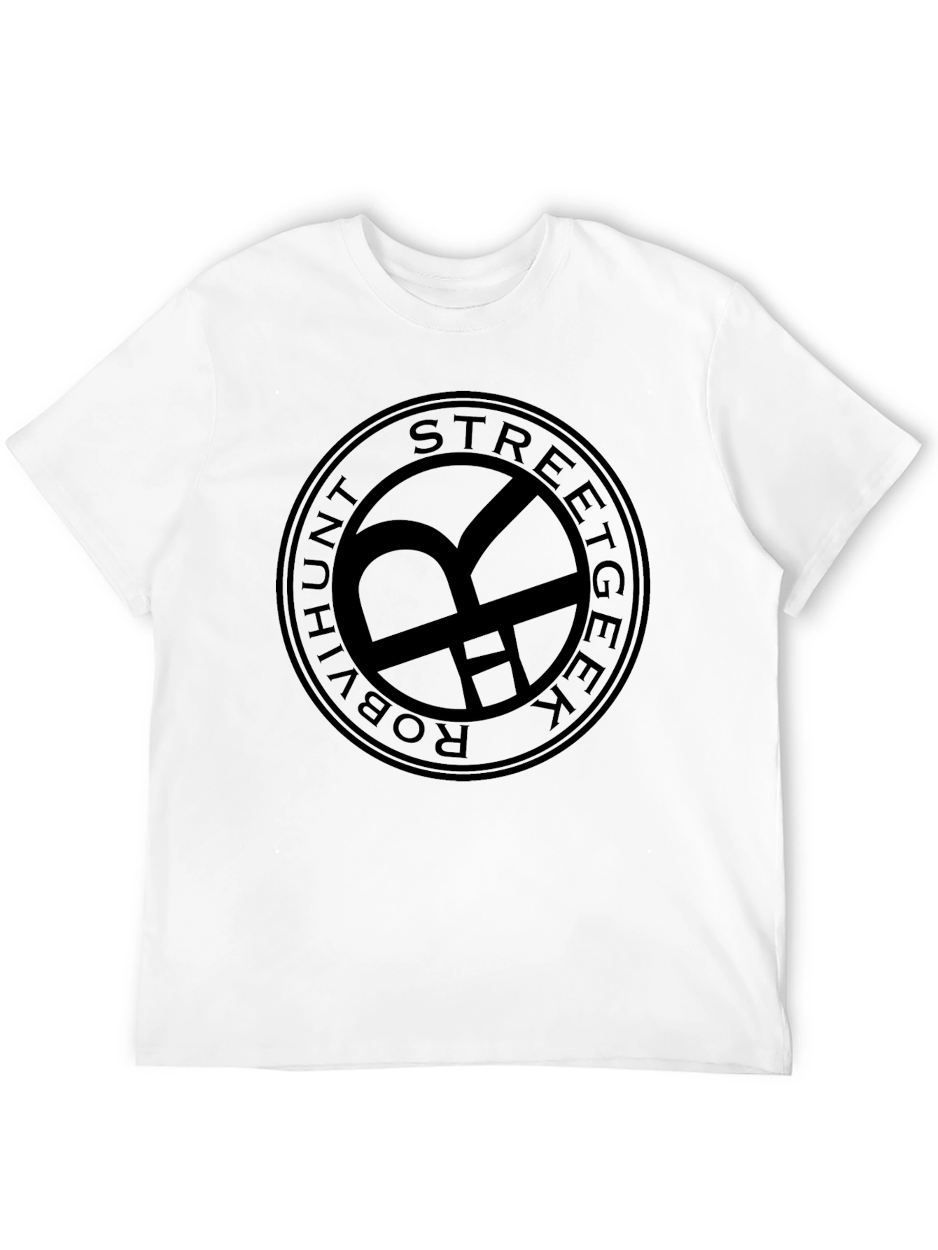 Streetgeek Robvihunt Black T-Shirt