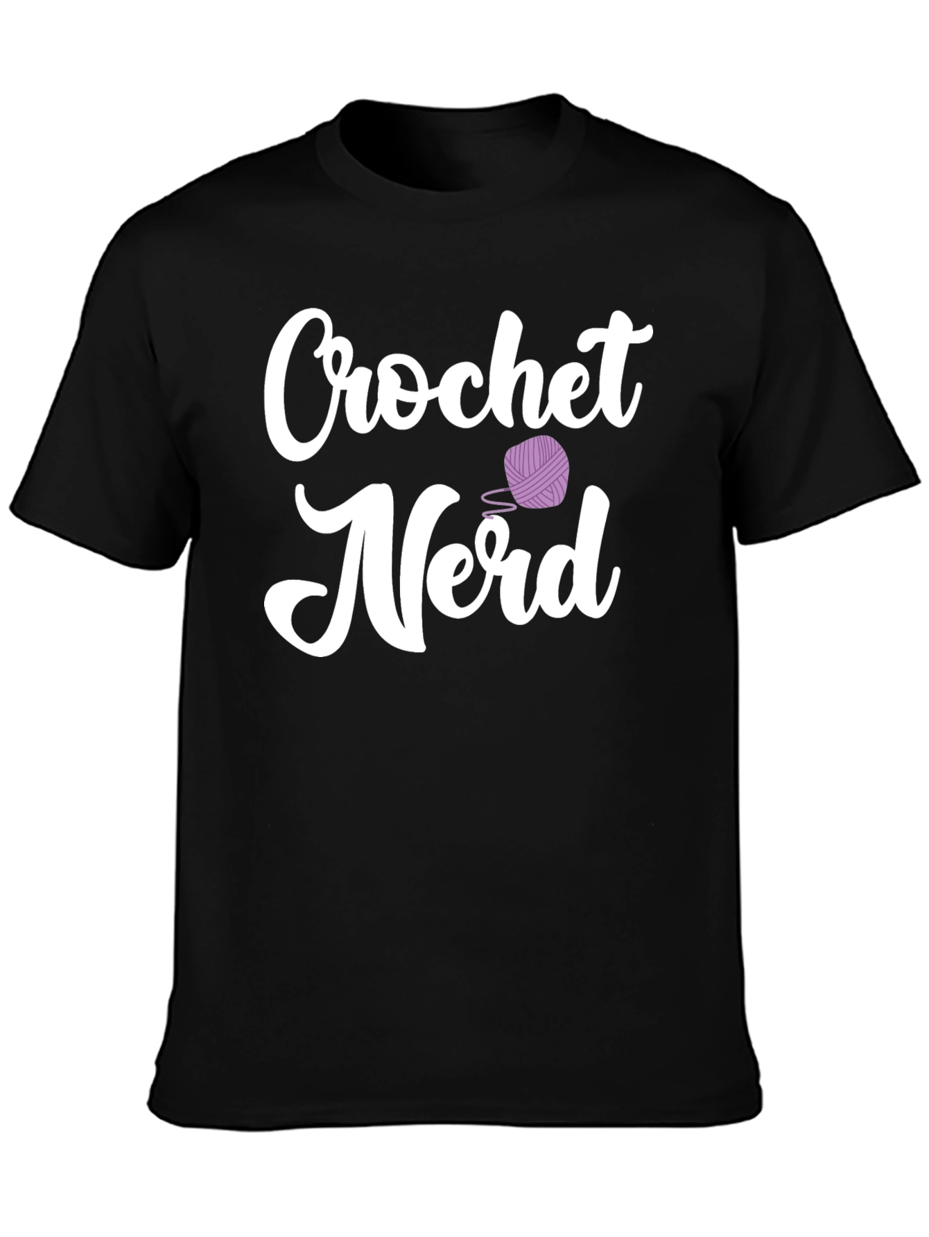 Crochet Nerd T-Shirt - Cotton Knit Tee