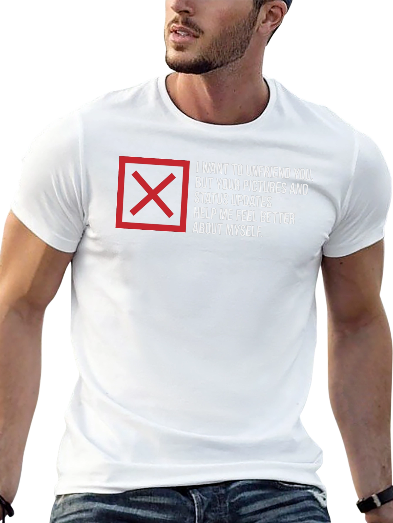 Unfriend Me T-Shirt - Funny Sarcastic Tee