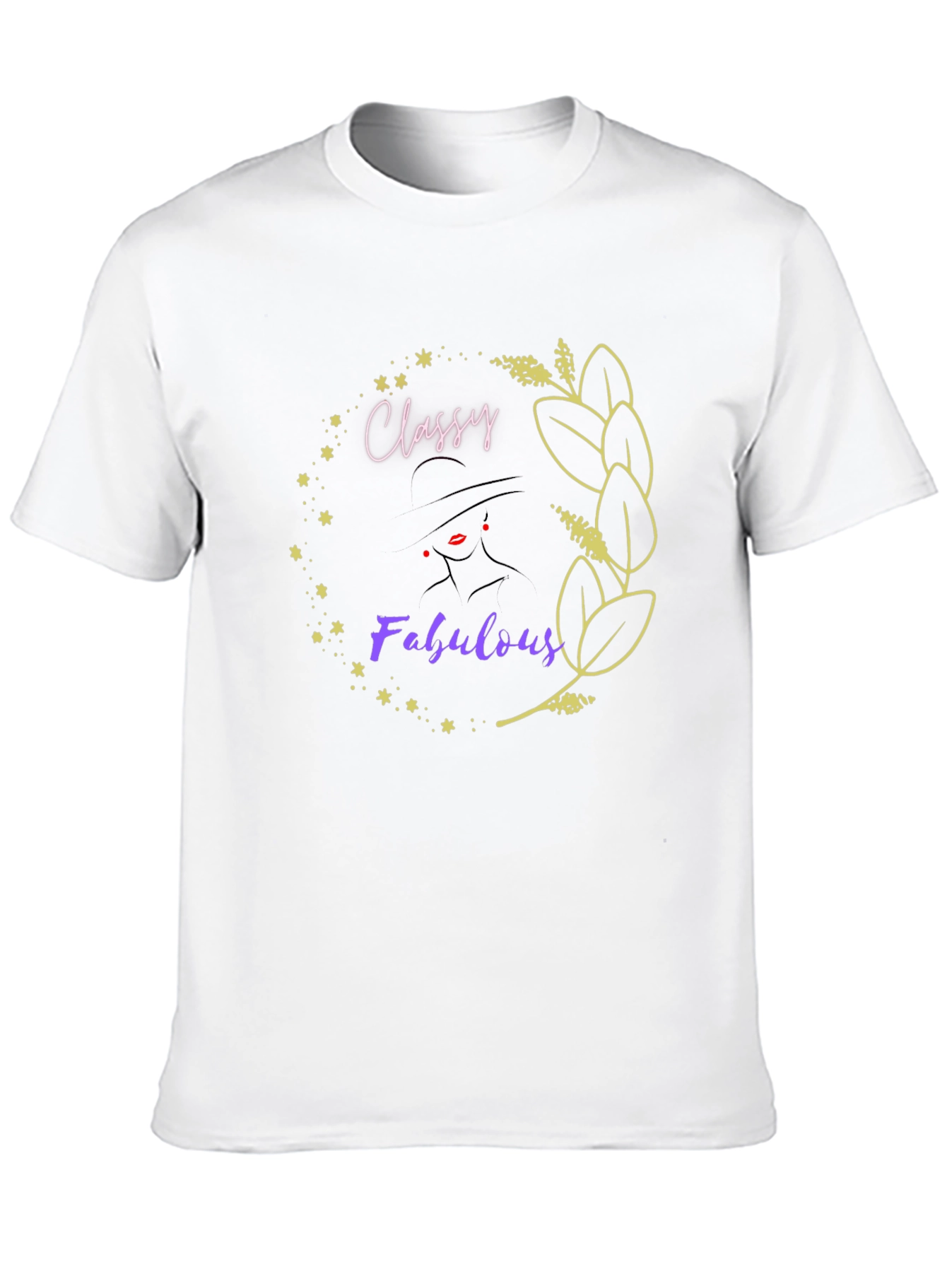 Classy Fabulous Black Graphic T-Shirt