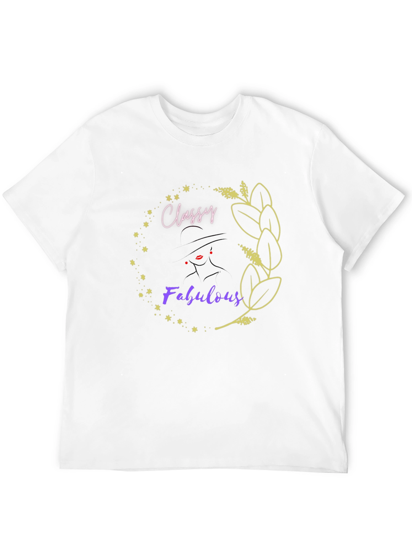 Classy Fabulous Black Graphic T-Shirt