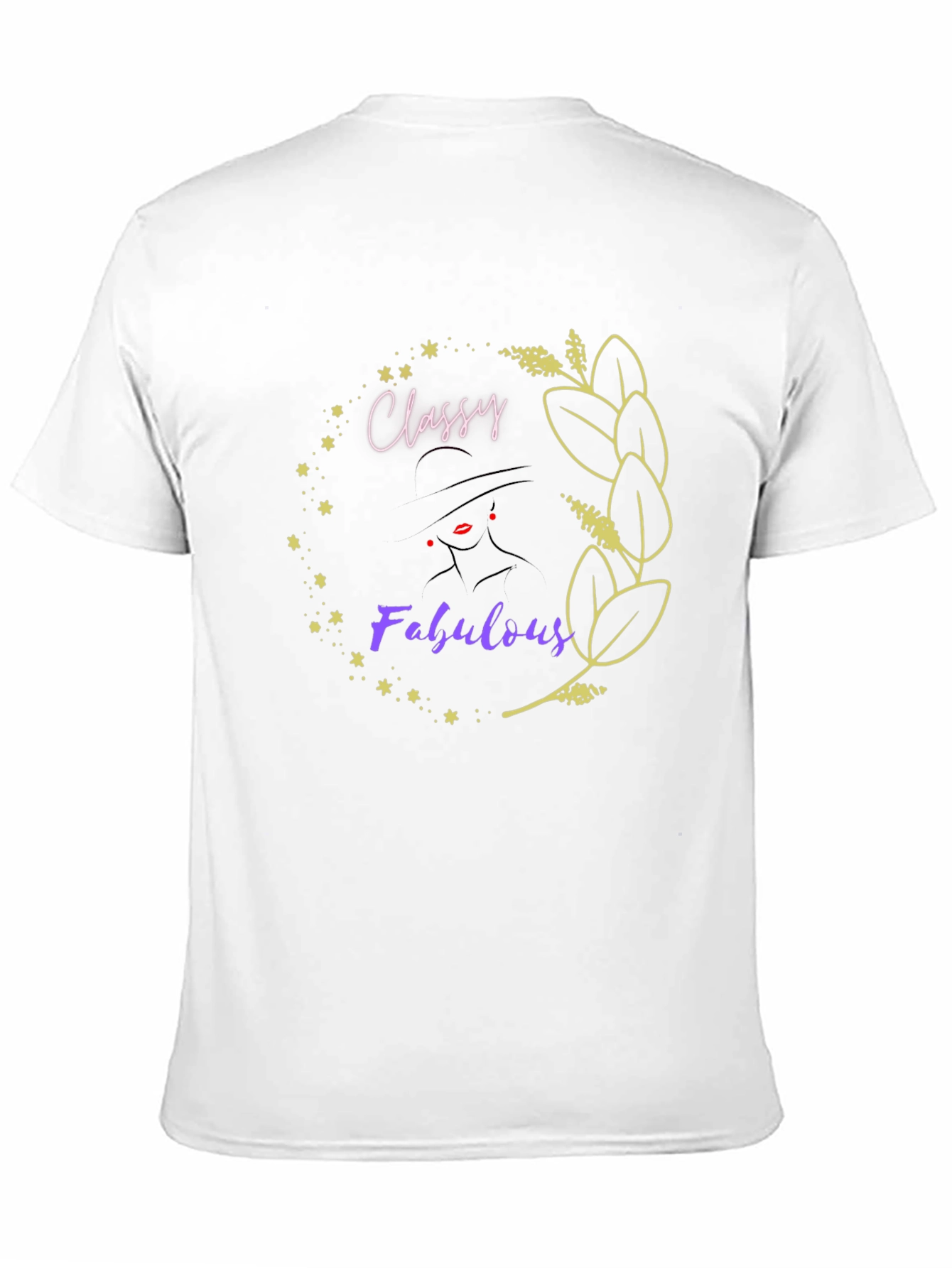 Classy Fabulous Black Graphic T-Shirt