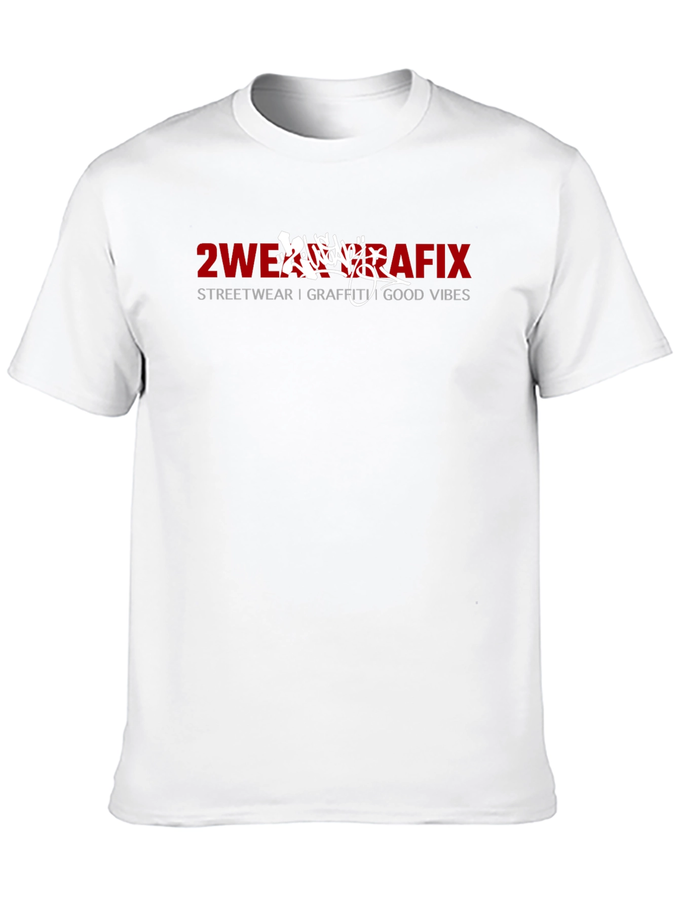 2WE Grafix Black T-Shirt - Streetwear Good Vibes