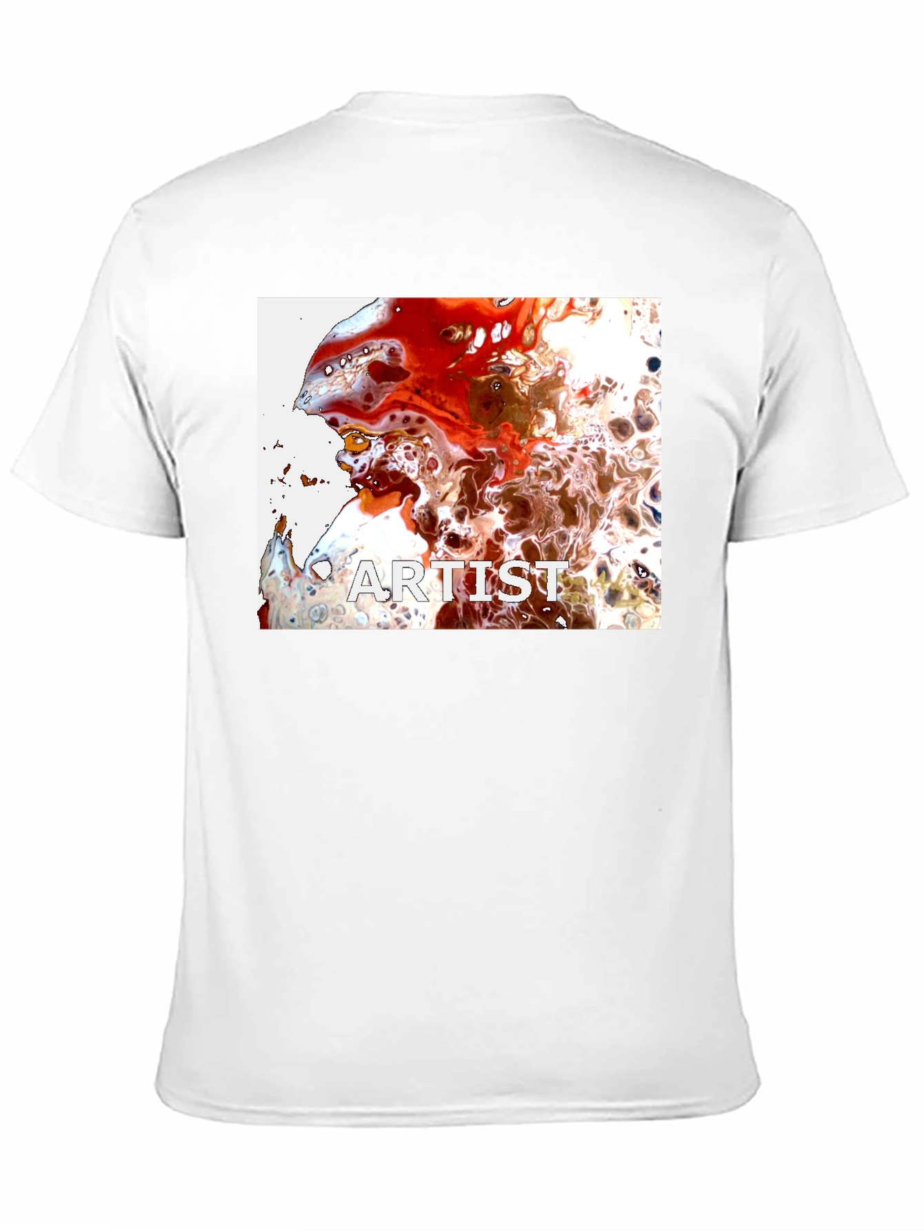 Abstract Art Artist T-Shirt - Unique Design