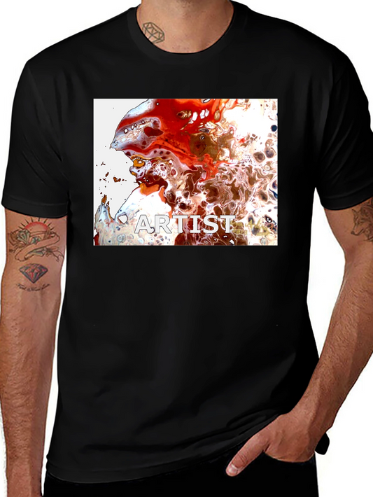 Abstract Art Artist T-Shirt - Unique Design