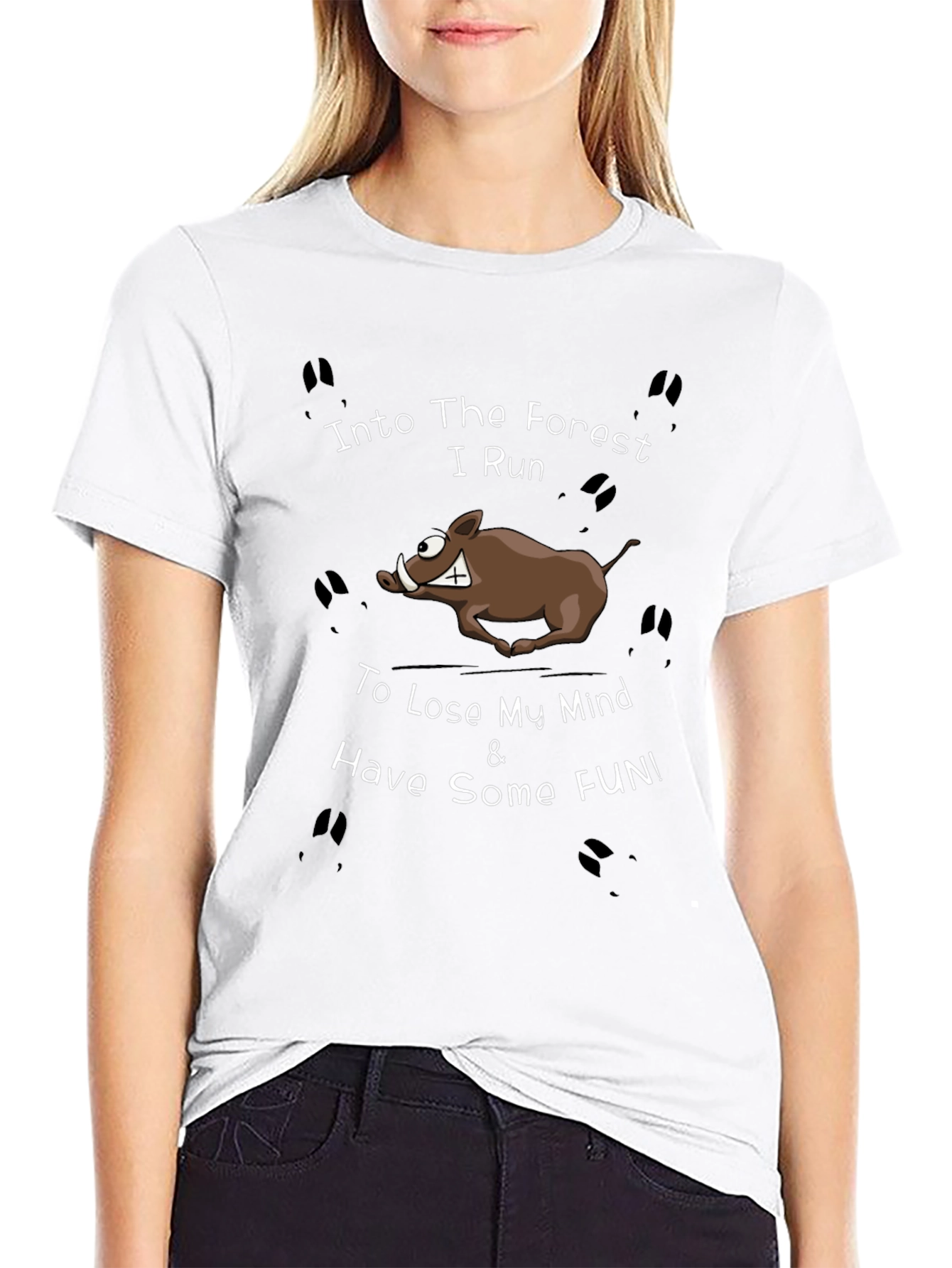 Into The Forest I Run T-Shirt
