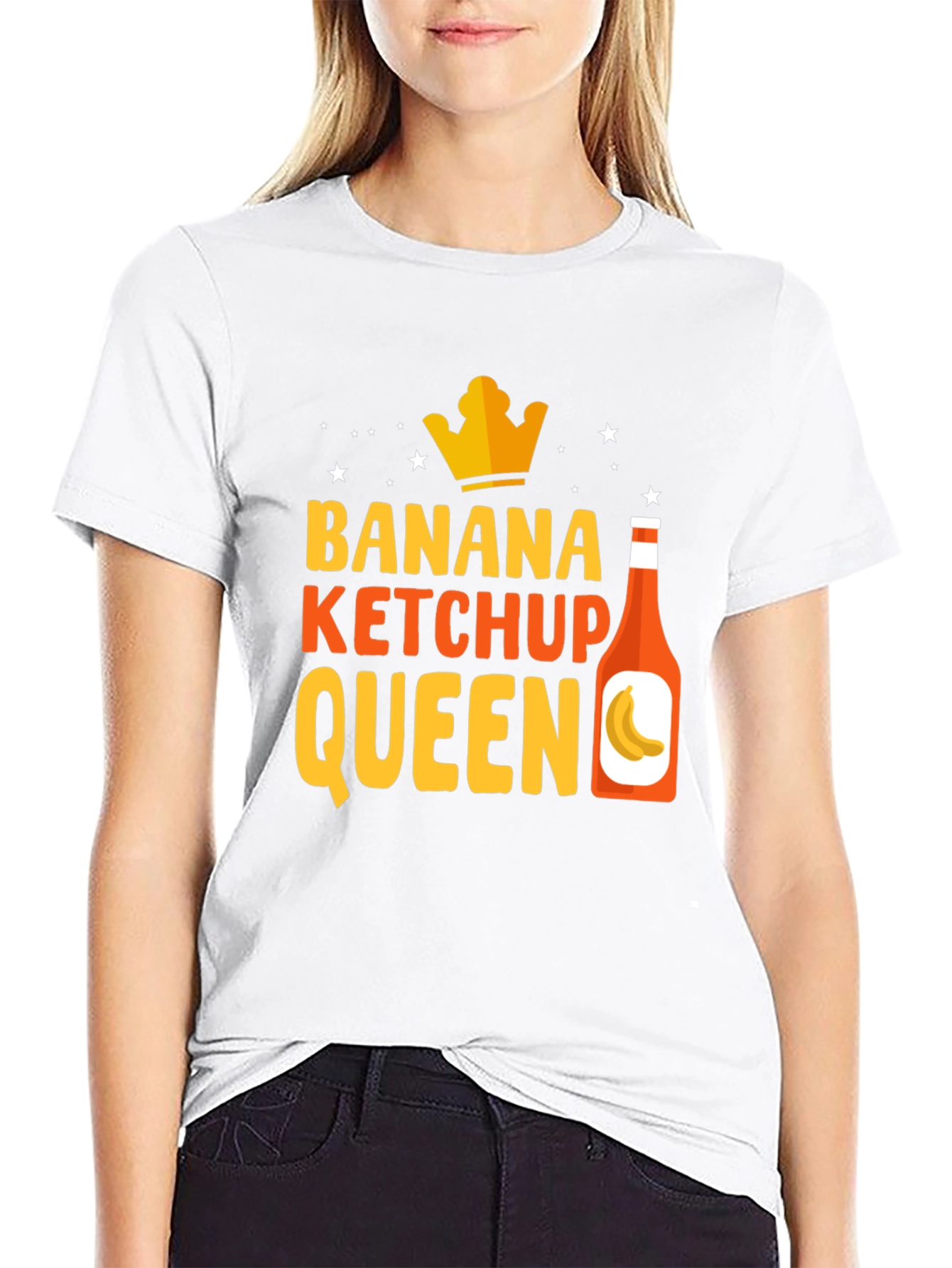 Banana Ketchup Queen Funny T-Shirt