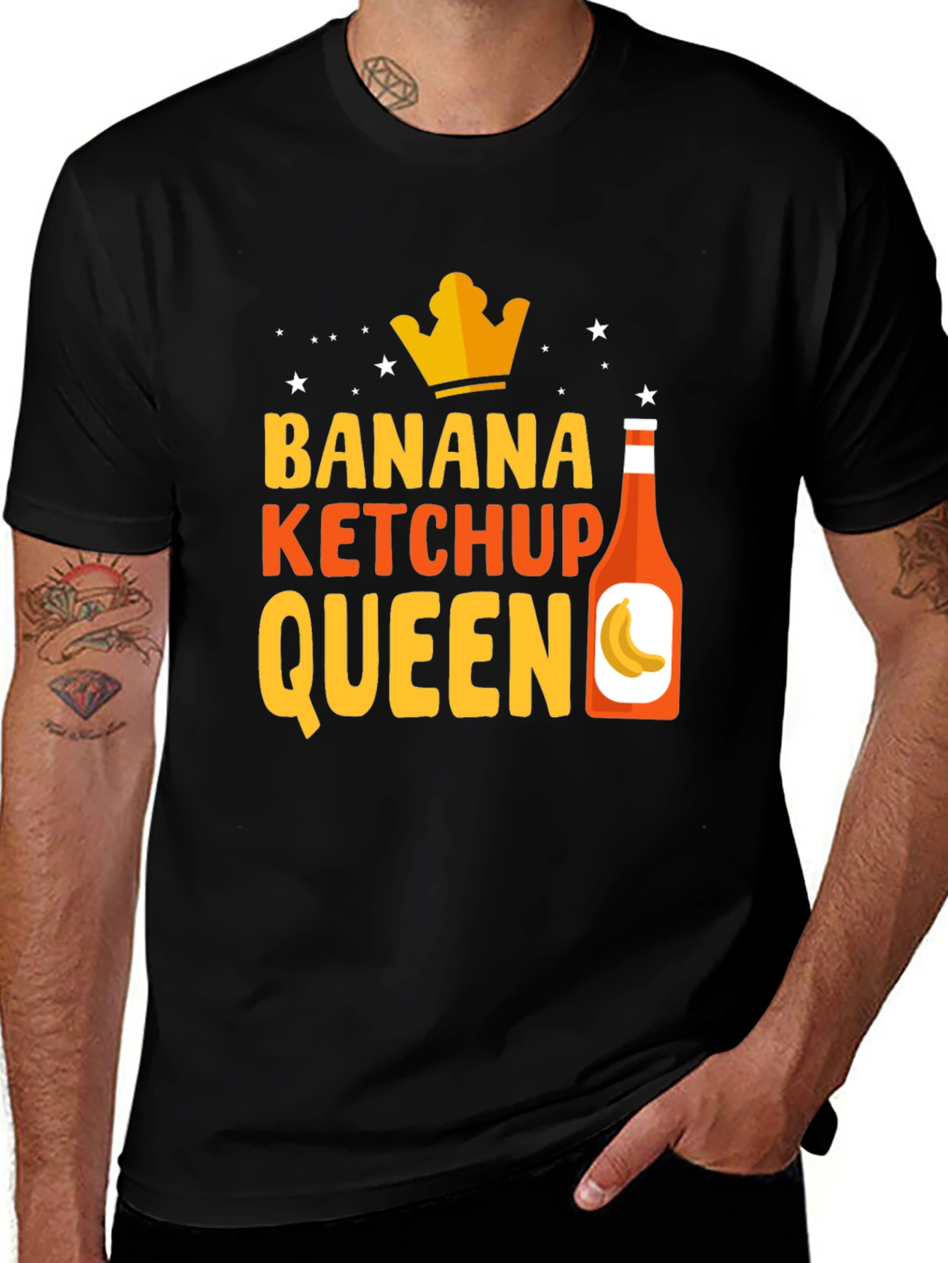 Banana Ketchup Queen Funny T-Shirt