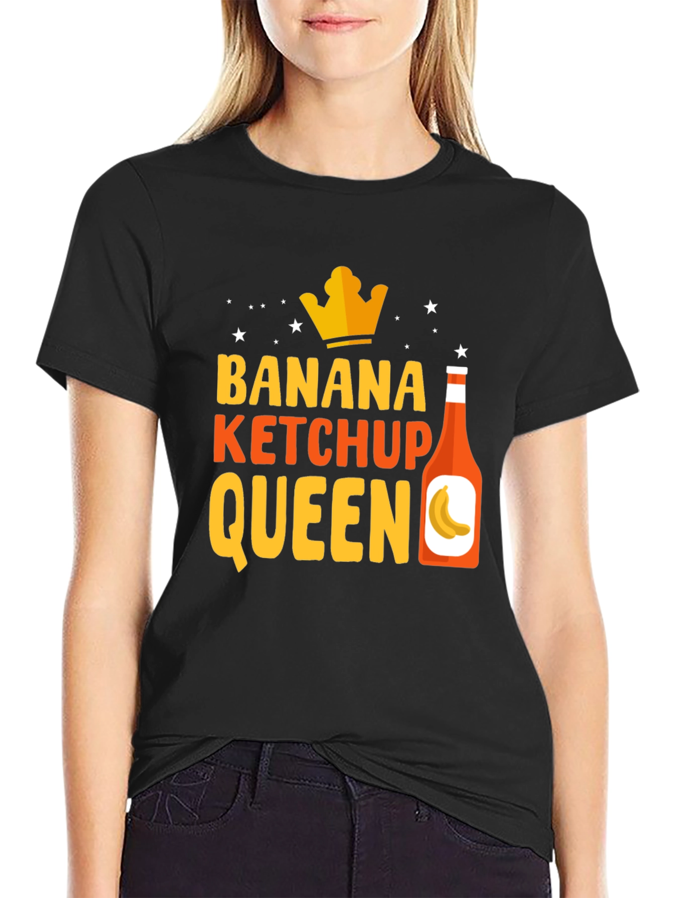 Banana Ketchup Queen Funny T-Shirt