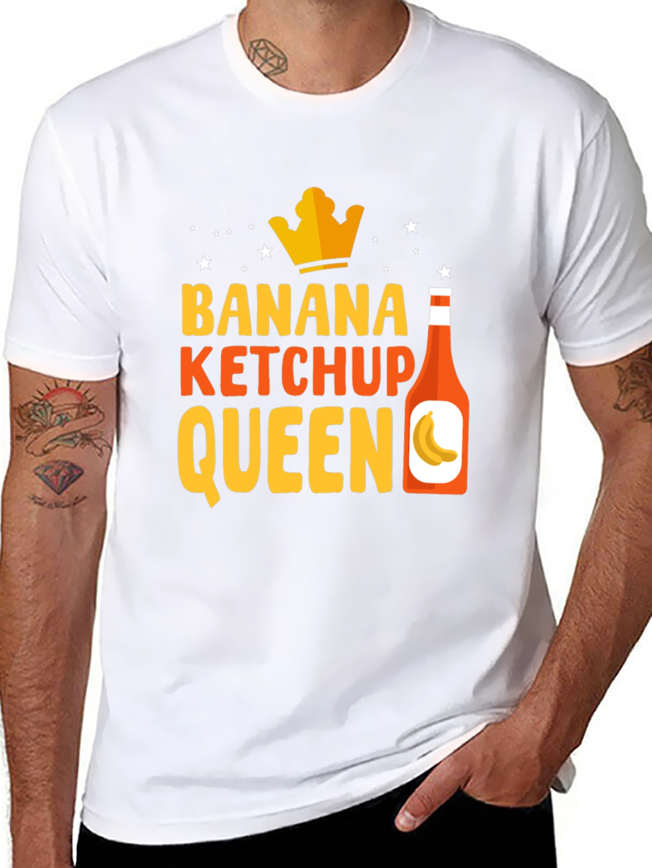 Banana Ketchup Queen Funny T-Shirt