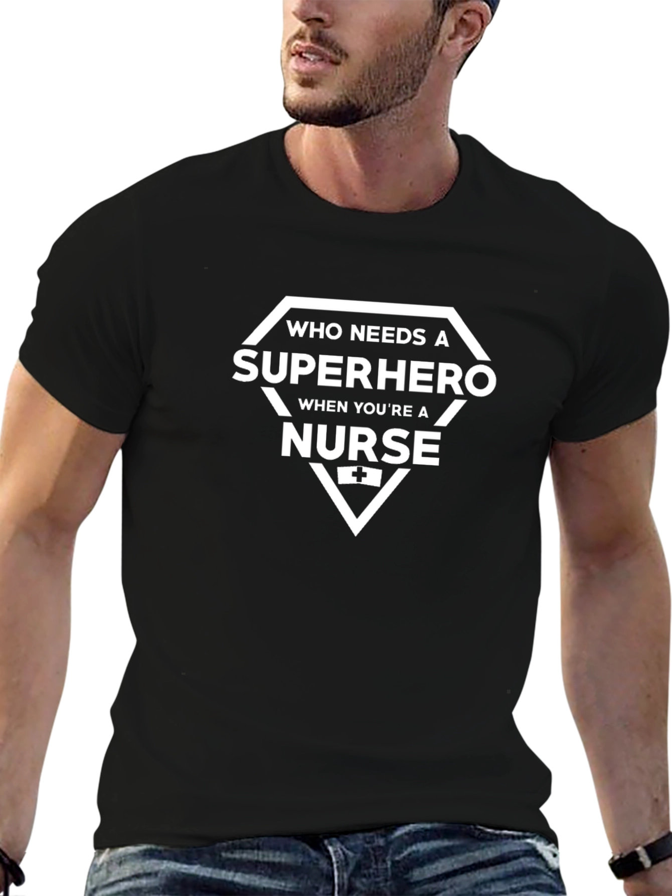 Nurse Superhero T-Shirt - Essential Worker Appreciation