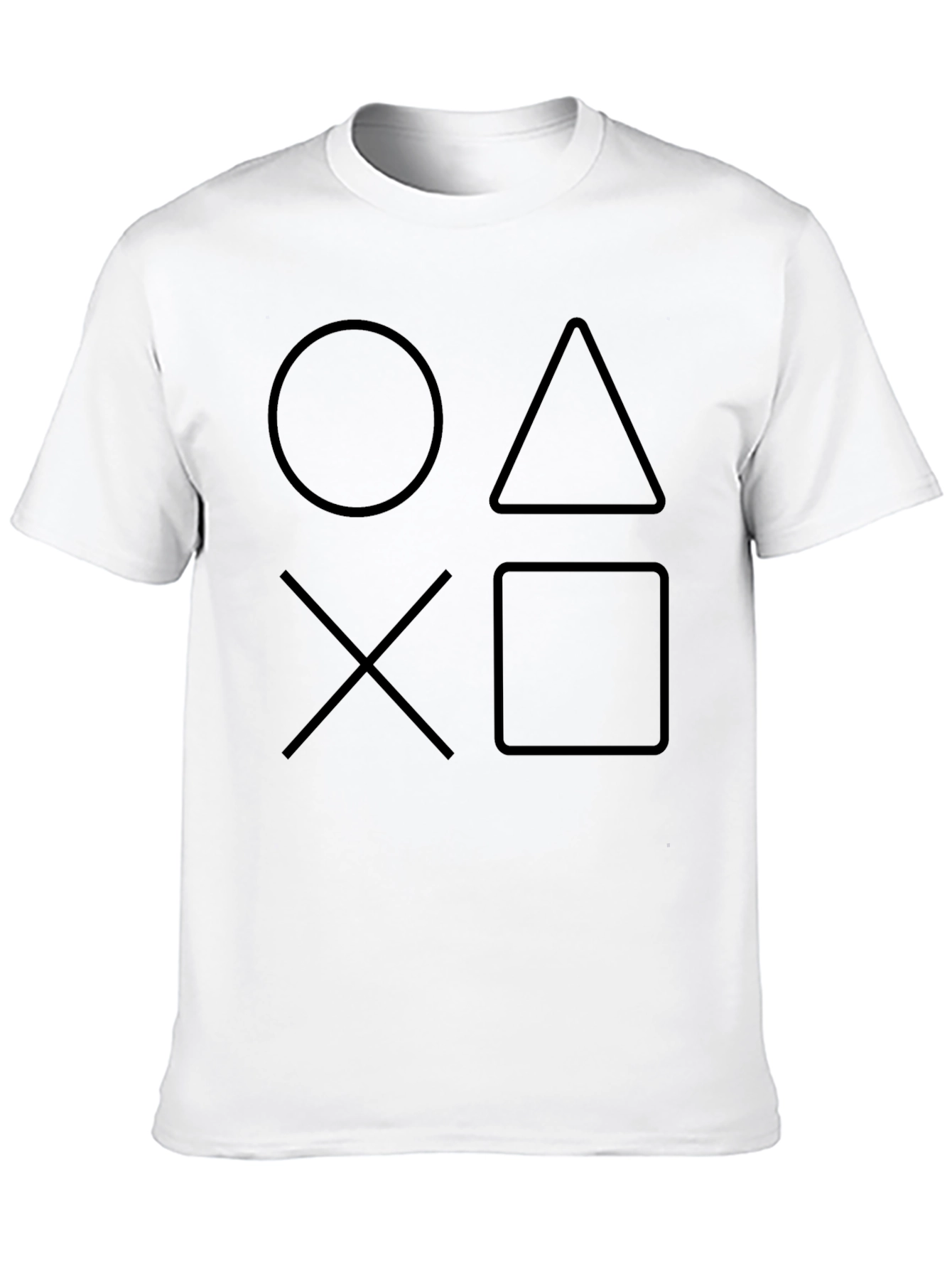 PlayStation Shapes Black T-Shirt