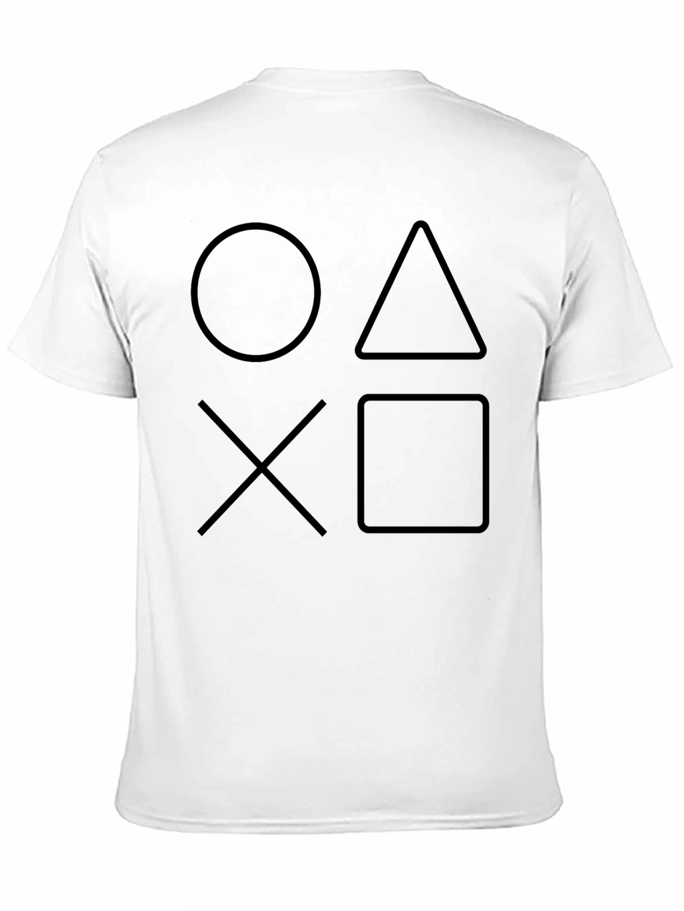 PlayStation Shapes Black T-Shirt
