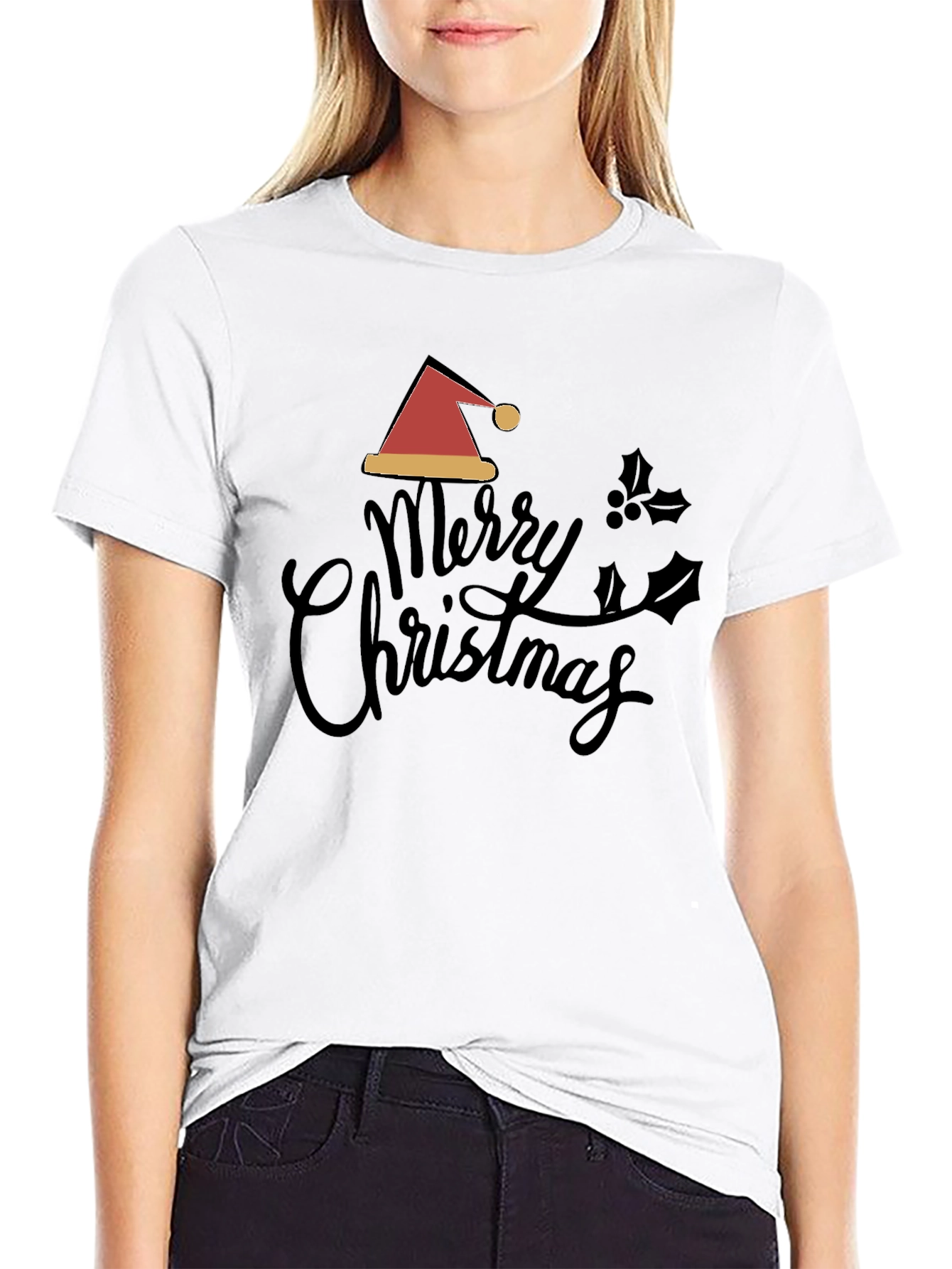 Merry Christmas T-Shirt - Festive Holiday Apparel