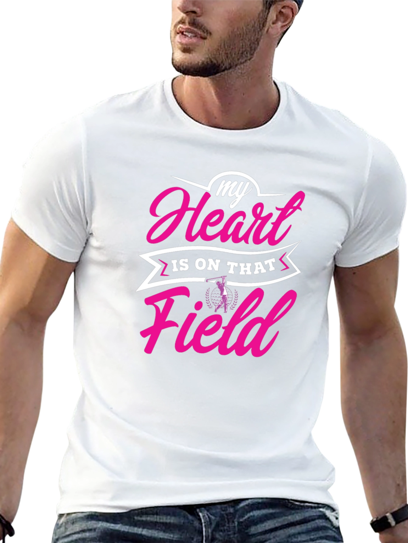 My Heart is on That Field T-Shirt